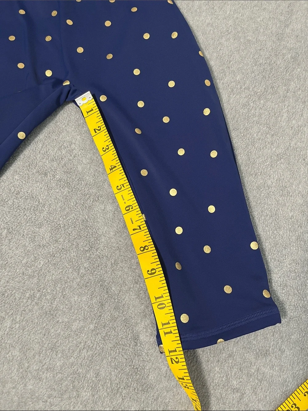 Mini Boden Rashgaurd Onepeice Jumpsuit Swimsuit Girls 7 Longsleeve Polkadot Zip